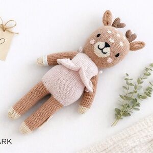 Cuddle + Kind Violet the Fawn Adorable Deer Plush Toy 13”